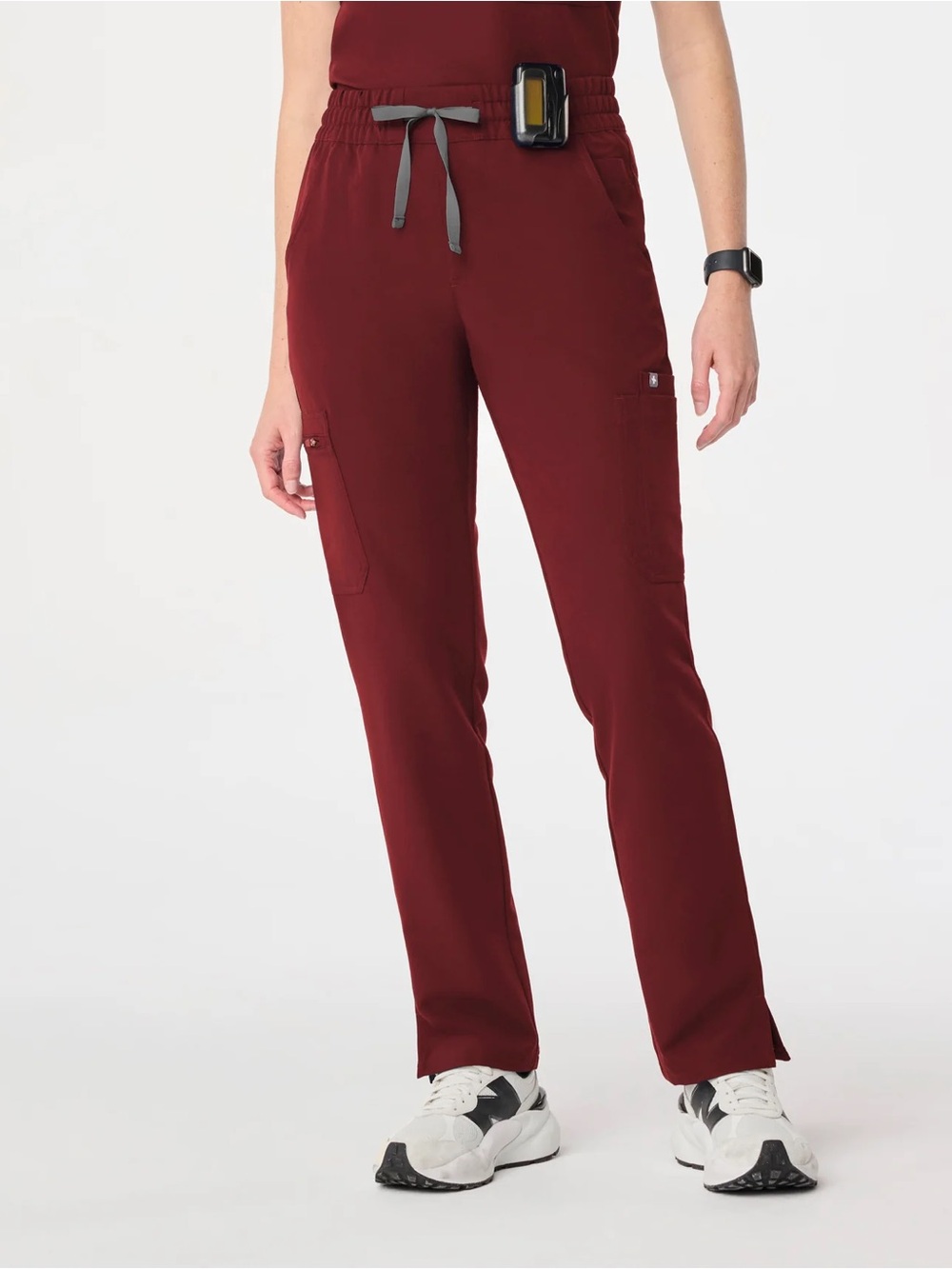 Figs Burgandy Livingston Pants